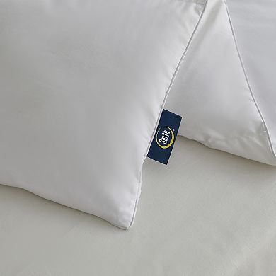 Serta® All Season White Goose Down Fiber Comforter