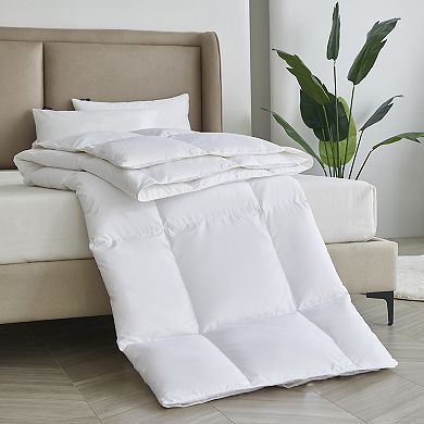 Serta® All Season White Goose Down Fiber Comforter