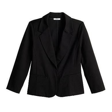 Women's Croft & Barrow® Cutaway Blazer