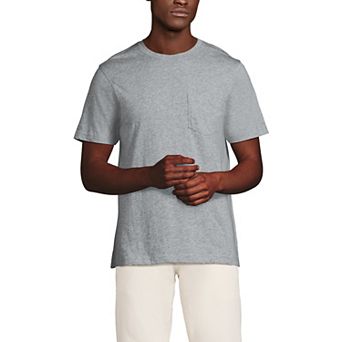 Men's Lands' End Supima Pocket Tee