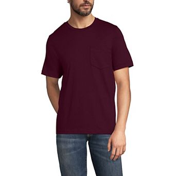 Men's Lands' End Supima Pocket Tee