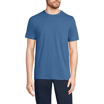 Men's Lands' End Supima Pocket Tee