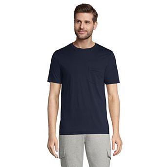 Men's Lands' End Supima Pocket Tee