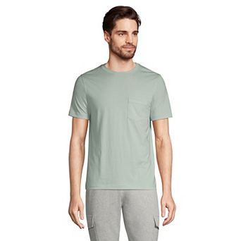 Men's Lands' End Supima Pocket Tee