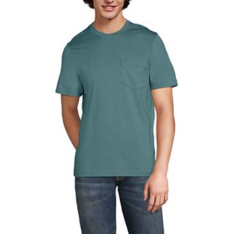 Men's Lands' End Supima Pocket Tee