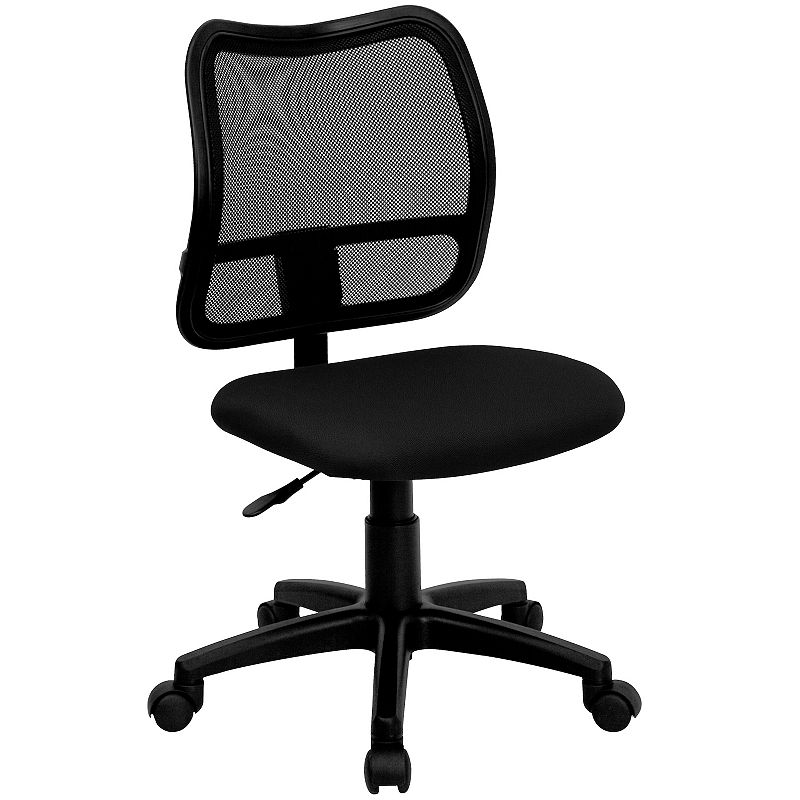 Flash Furniture Alber Swivel Office Chair, Black