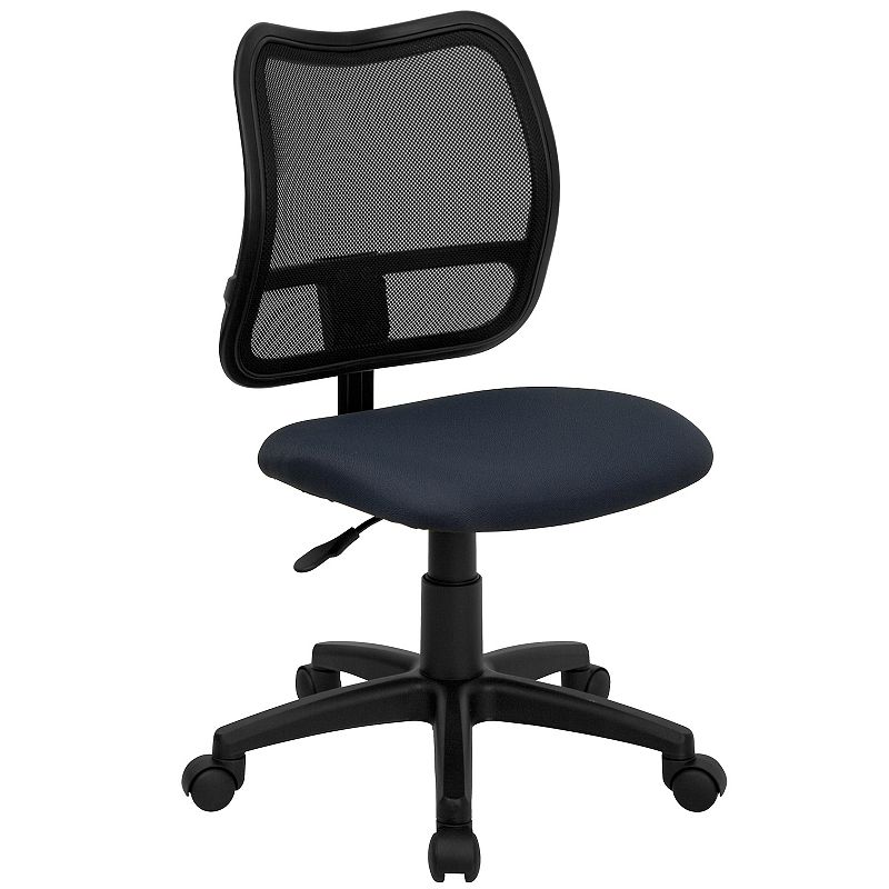 37495141 Flash Furniture Alber Swivel Office Chair, Blue sku 37495141