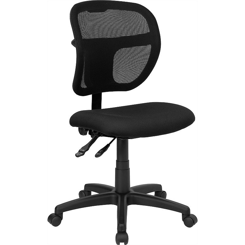 Flash Furniture Pellen Swivel Office Chair, Black