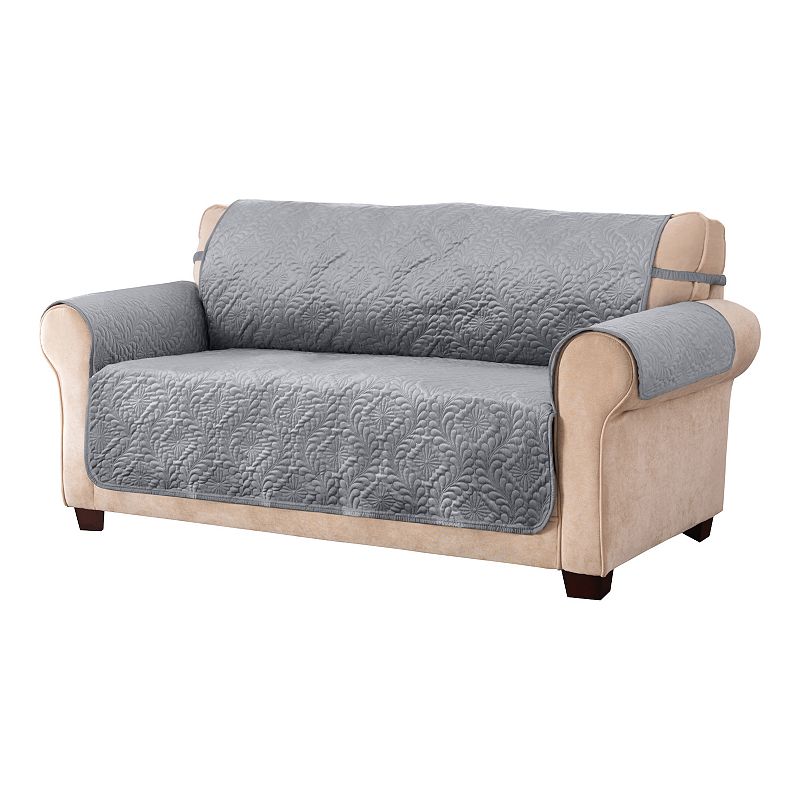 Innovative Textile Solutions Rosedale Solid Damask Sofa Furniture Protector