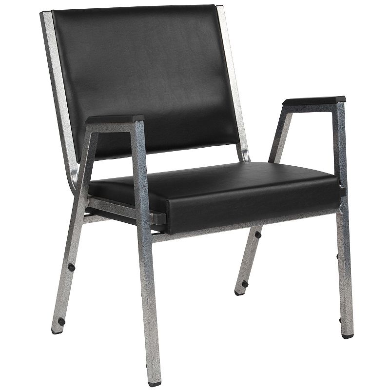 Flash Furniture Hercules Series Reception Chair, Black