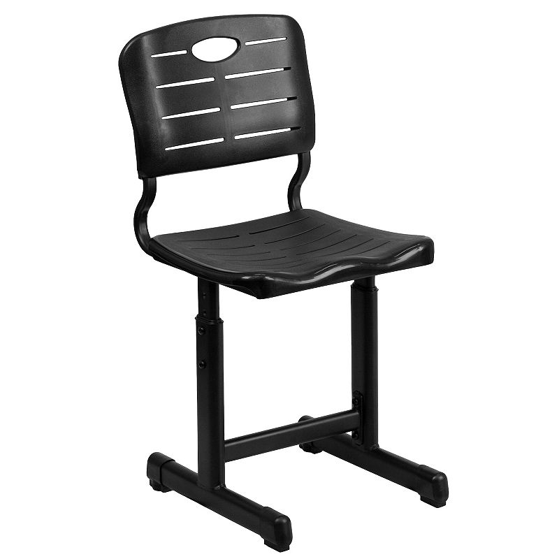 Flash Furniture Nila Student Chair, Black