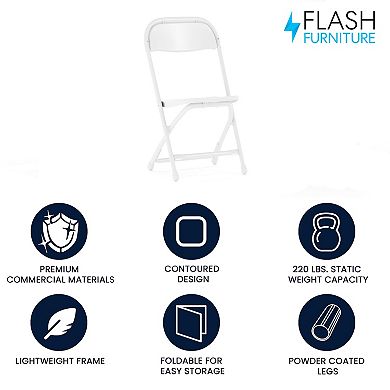 Flash Furniture Timmy Kids' Plastic Folding Chair