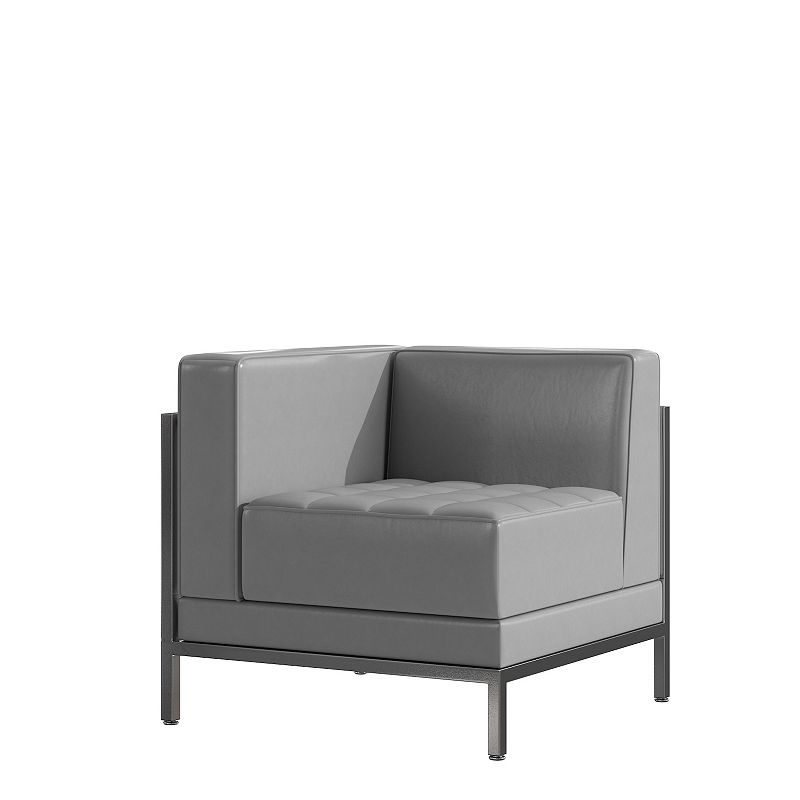 Flash Furniture Hercules Imagination Series Faux Leather Left Corner Chair,