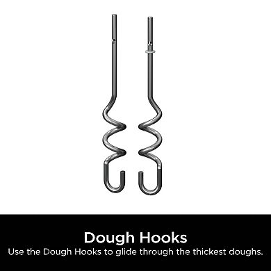 Ninja Foodi Dough Hooks for Ninja Foodi Power Mixer System (CI100 Series)