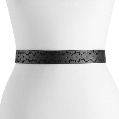 Women's Sonoma Goods For Life® Perforated Texture Reversible Belt