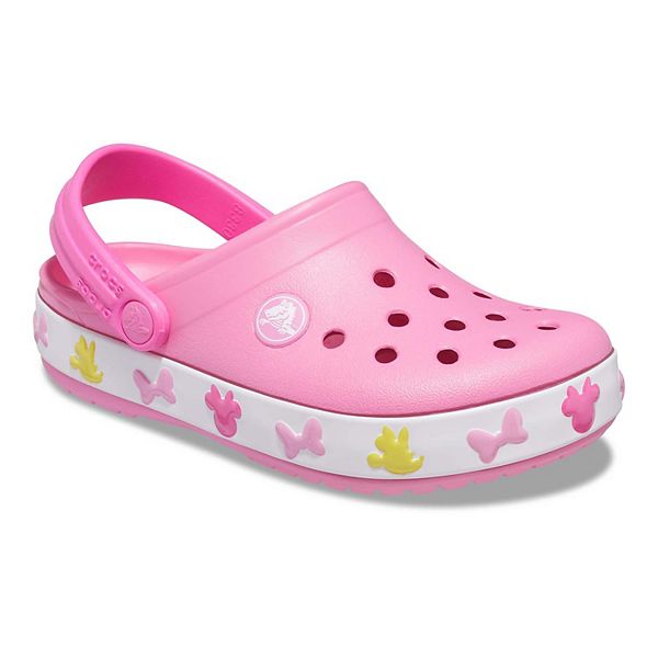 Minnie mouse light up on sale crocs