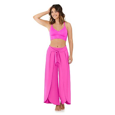 Women's Freshwater Tulip-Hem Swim Cover-Up Pants