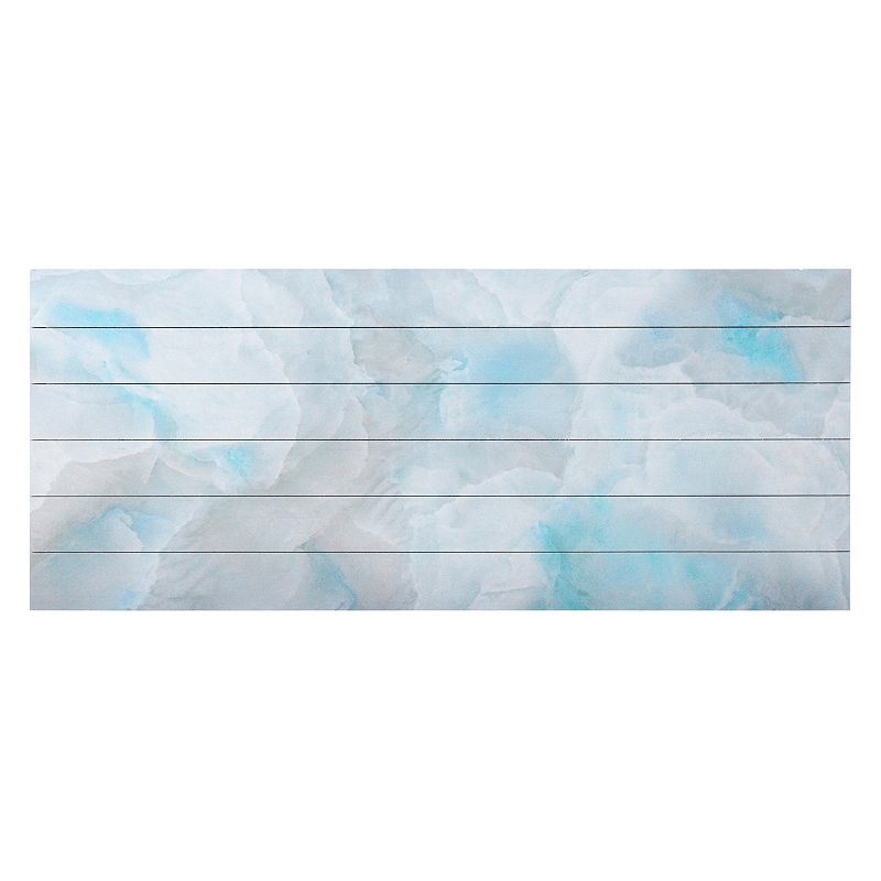 Gallery 57 Sea Glass Abstract Print On Wood Wall Art, Blue