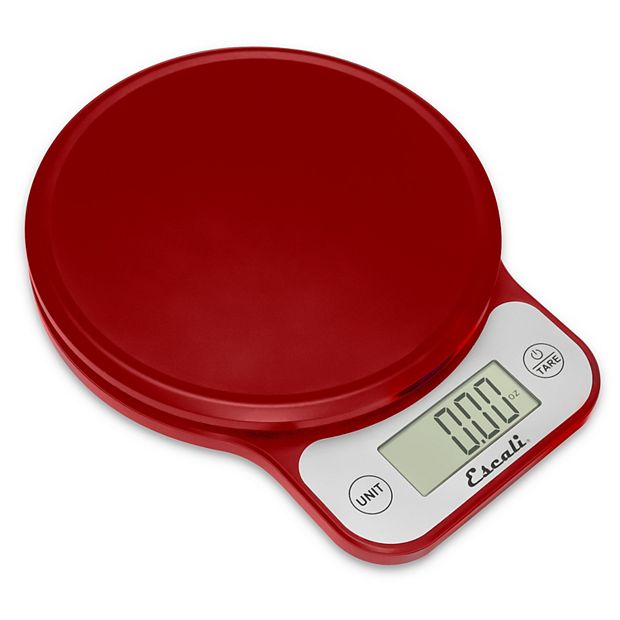 Escali Telero Digital Kitchen Scale - Red