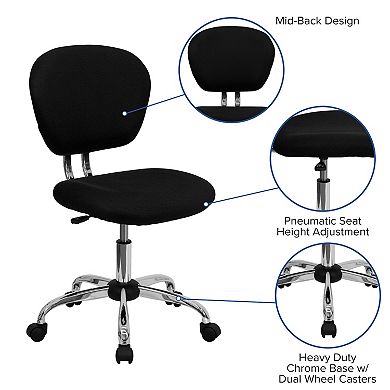 Flash Furniture Beverly Swivel Office Chair 