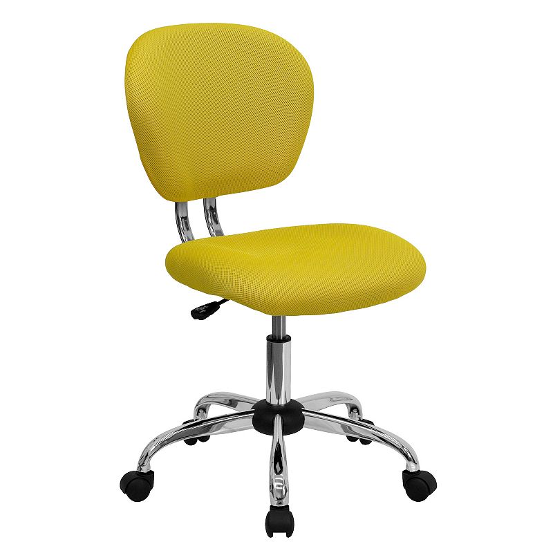 Flash Furniture Beverly Swivel Office Chair, Yellow