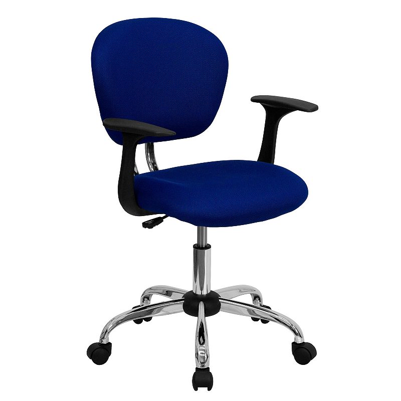 20758011 Flash Furniture Beverly Swivel Office Chair, Blue sku 20758011
