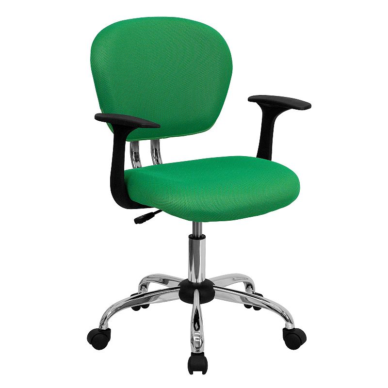 28247727 Flash Furniture Beverly Swivel Office Chair, Green sku 28247727