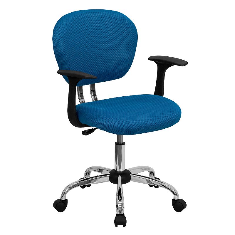 Flash Furniture Beverly Swivel Office Chair, Blue