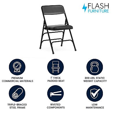 Flash Furniture HERCULES Series Padded Folding Chair