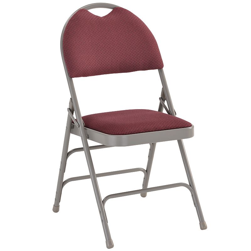 Flash Furniture Hercules Series Ultra-Premium Folding Chair, Red
