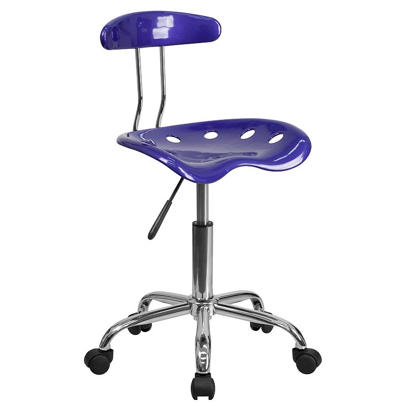 37299110 Flash Furniture Elliott Swivel Chair, Blue sku 37299110