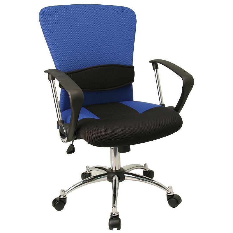 Flash Furniture Mindy Swivel Office Chair, Blue