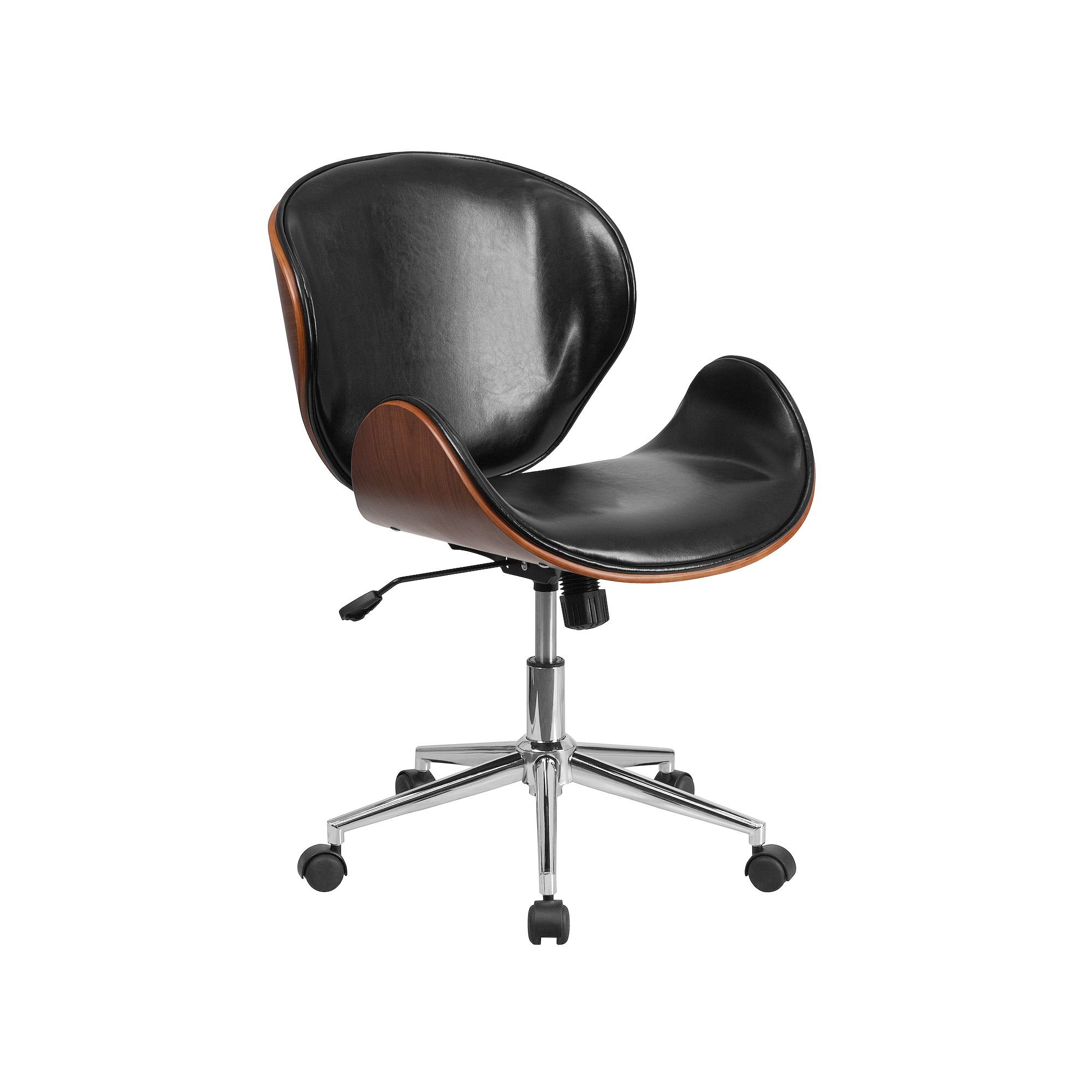 Flash Furniture Tana Conference Office Chair, Black Brown