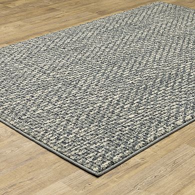 StyleHaven Salinas Industrial Tweed Area Rug