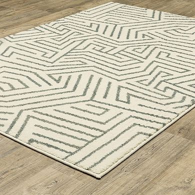 StyleHaven Salinas Modern Geometric Area Rug