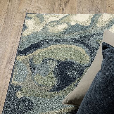 StyleHaven Salinas Industrial Abstract Area Rug