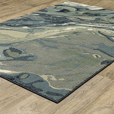 StyleHaven Salinas Industrial Abstract Area Rug