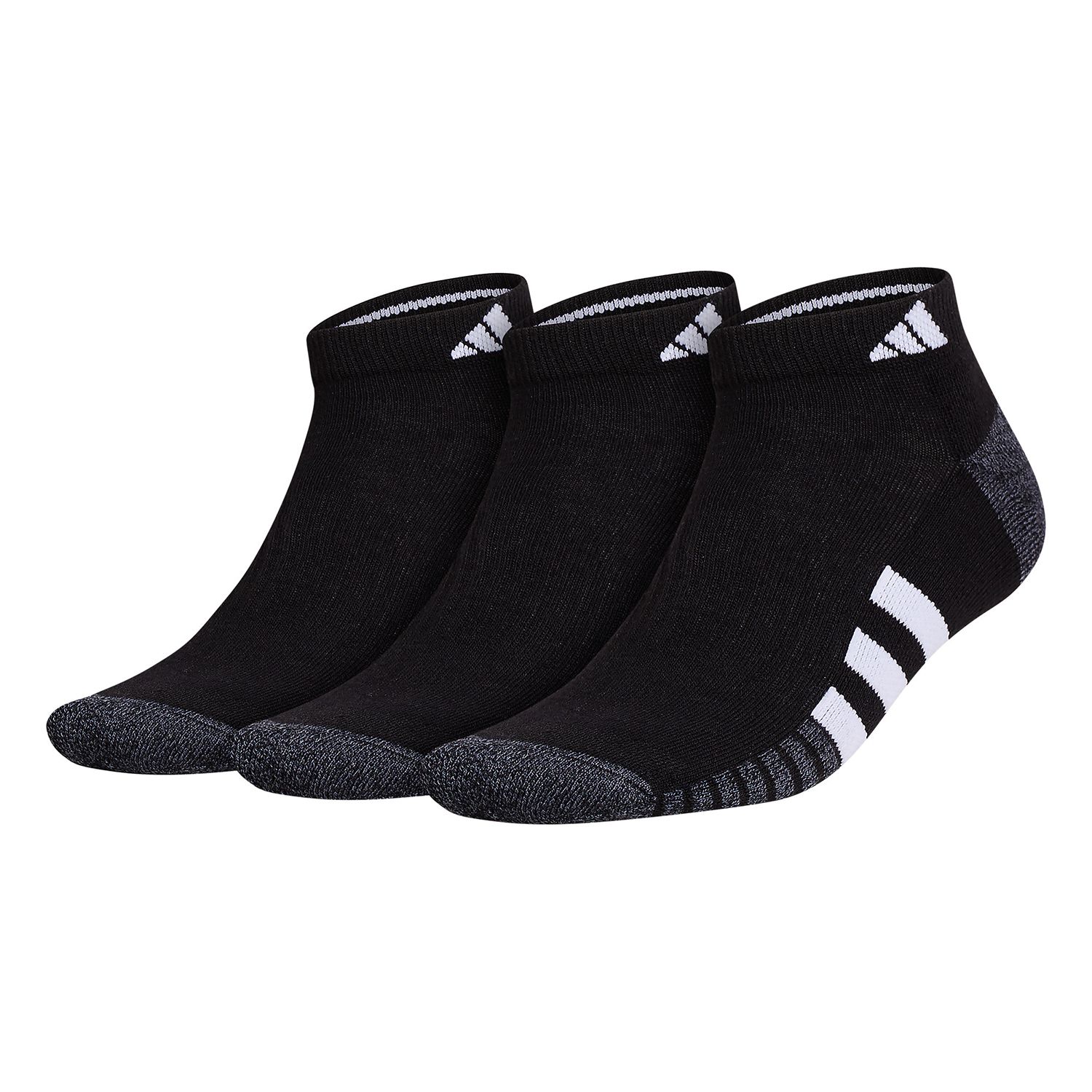 Zaccai Men's Cotton Ankle Socks 3-Pack - Moisture Wicking Low Cut Socks For Everyday & Sports