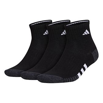 Men's adidas 3-Pack Cushioned 3.0 Quarter Socks