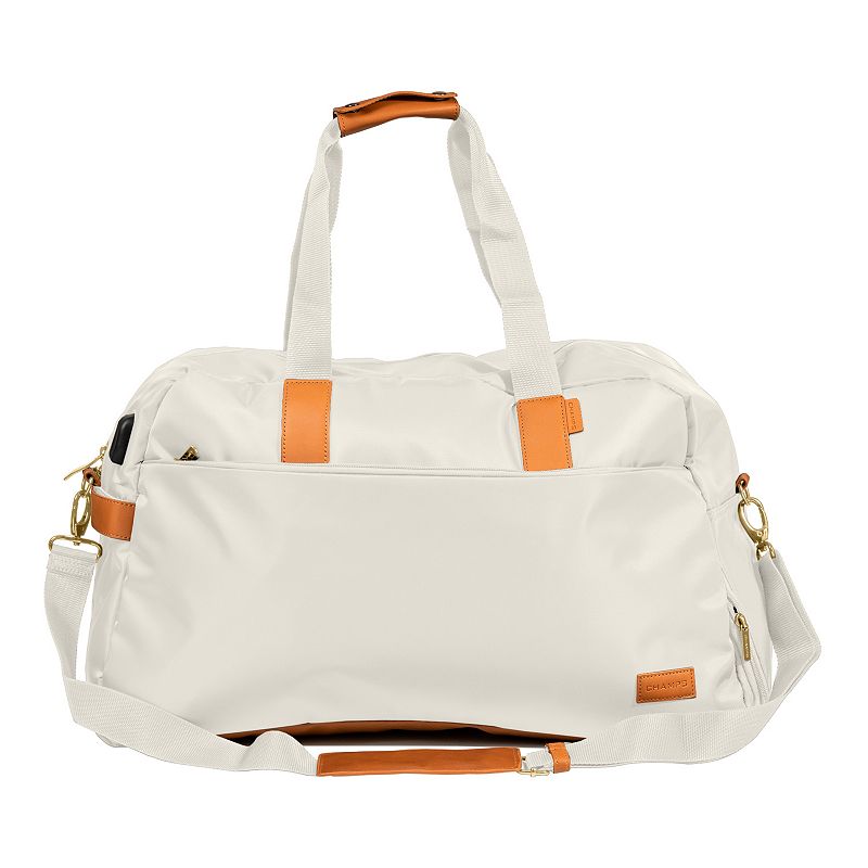 Champs The Weekender Duffle Bag, White
