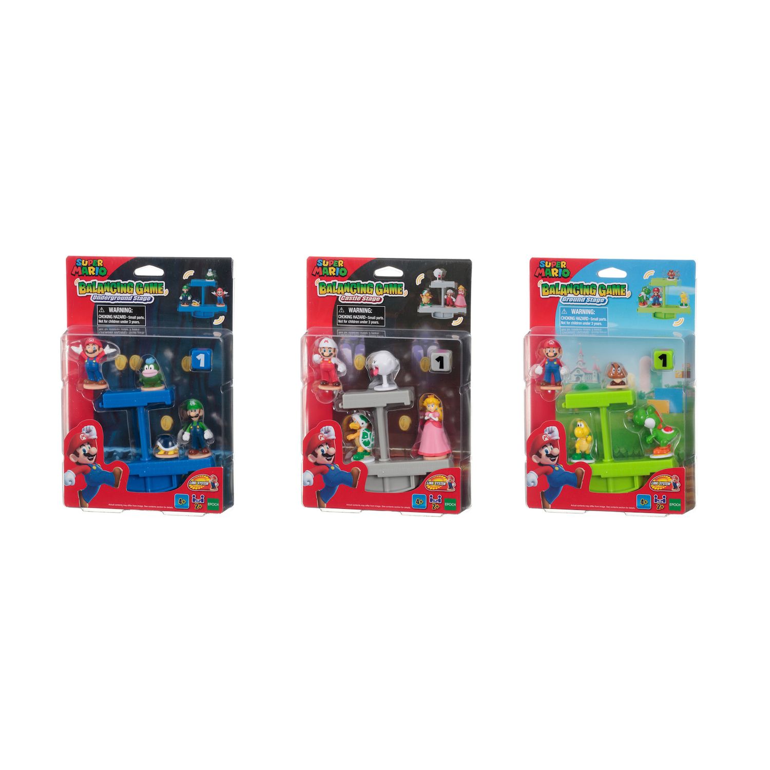 EPOCH Super Mario Adventure Game DX - Tabletop Skill and Action Game with  Collectible Action Figures