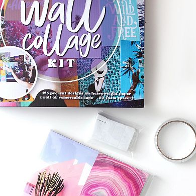 Art 101 Wall Collage Kit with 125 Unique Designs