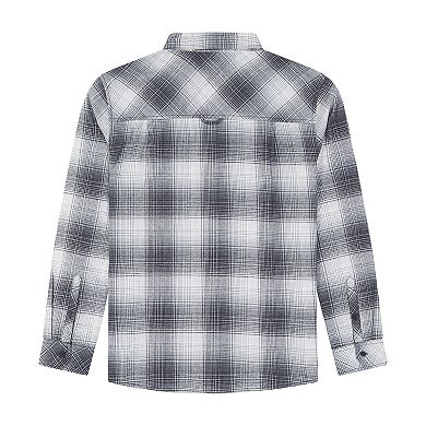 Men's Hurley Flannel Plaid Button-Down Shirt