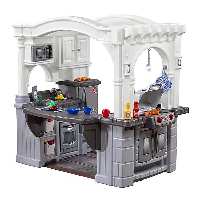 Step2 Grand Walk-In Classic Kitchen & Grill Pretend Playset