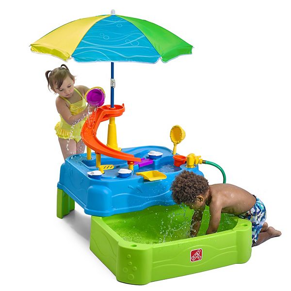 Step2 Waterpark Wonders 2-Tier Water Table - Blue