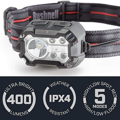 Bushnell PRO 400L Rechargeable MC Headlamp