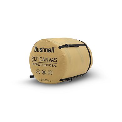 Bushnell 20°F Hooded Canvas Sleeping Bag