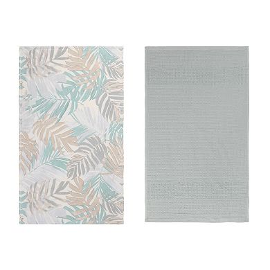 Food Network™ Printed Leaf Kitchen Towel 2-pk.