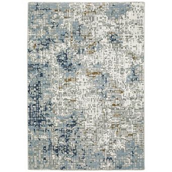 StyleHaven Emery Contemporary Abstract Grid Area Rug