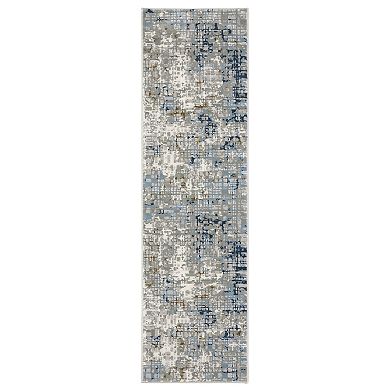 StyleHaven Emery Contemporary Abstract Grid Area Rug